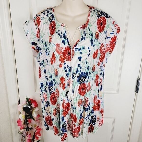 Zac & Rachel broomstick floral top xl - Picture 1 of 9